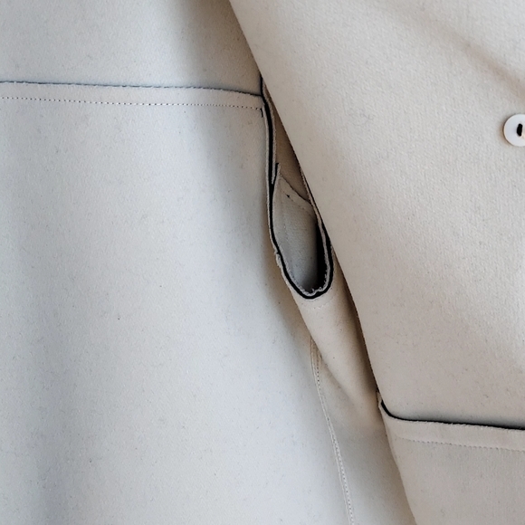 Marni Double Breasted Black Lamb Leather Jacket Size 40 - Picture 8 of 13